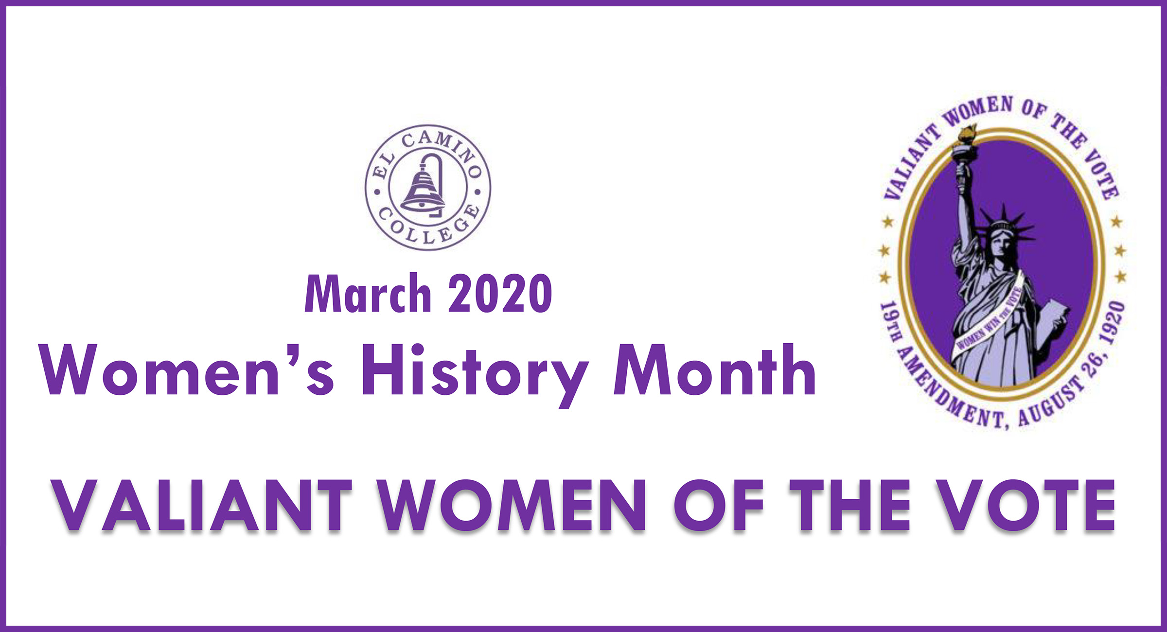 Celebrate Womens History Month!