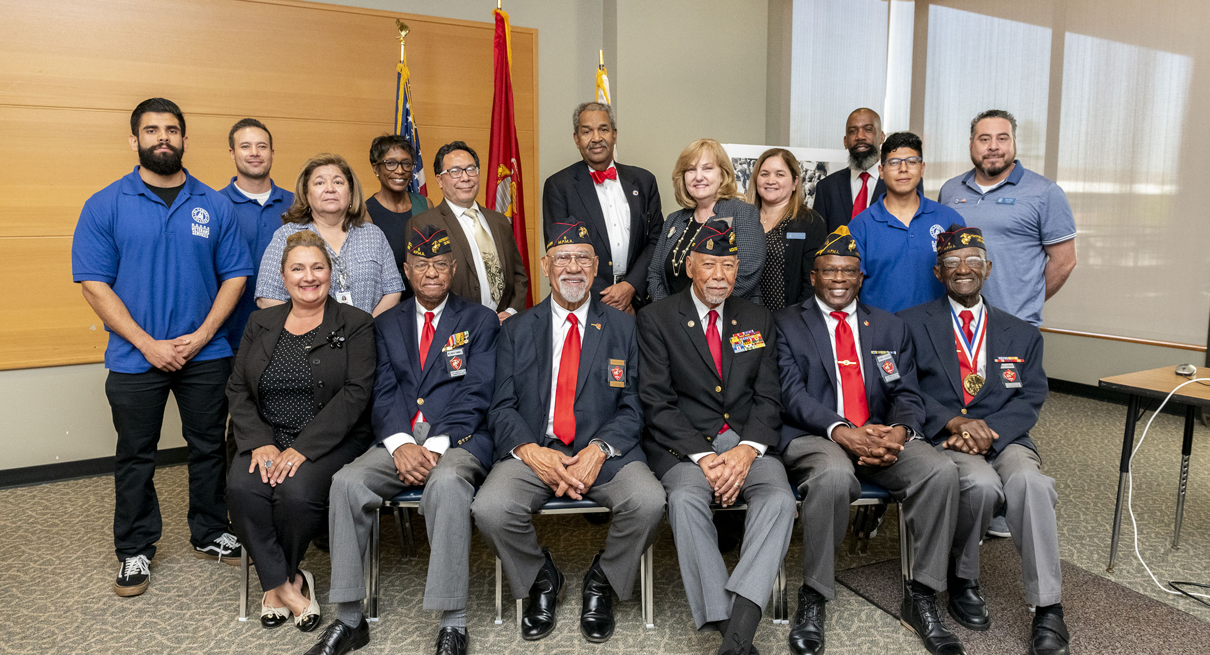 Montford Point Marines Visit    