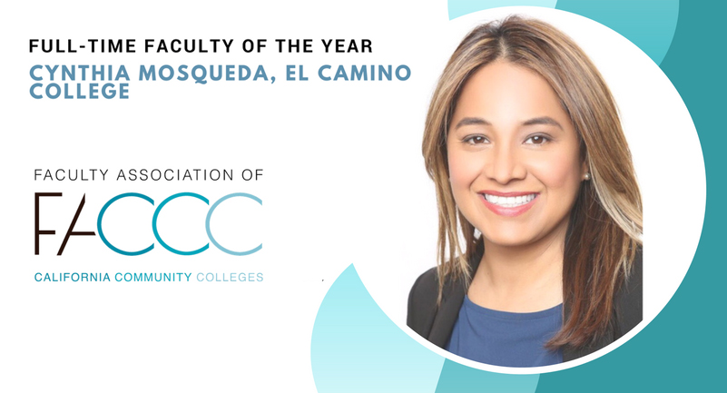 Cynthia Mosqueda Named Faculty of the Year