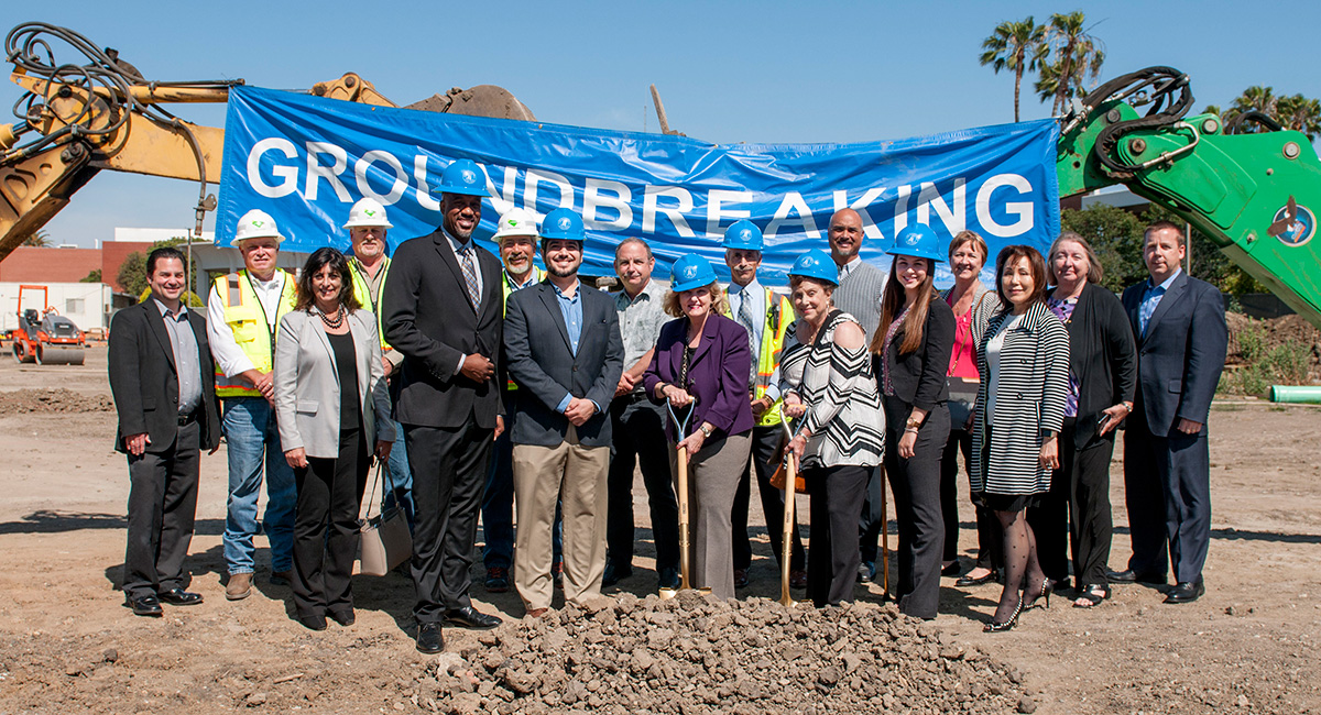 ECC Breaks Ground on New Student Services Center  