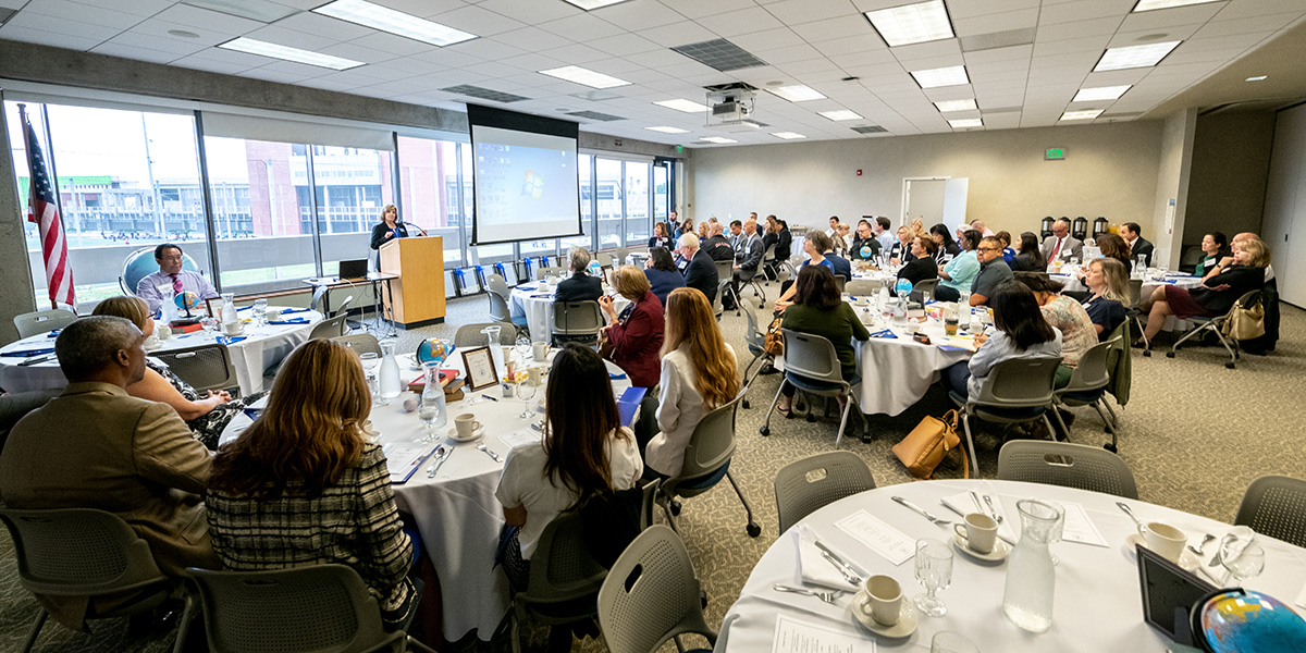 President's Breakfast Welcomes High School Superintendents/Principals   