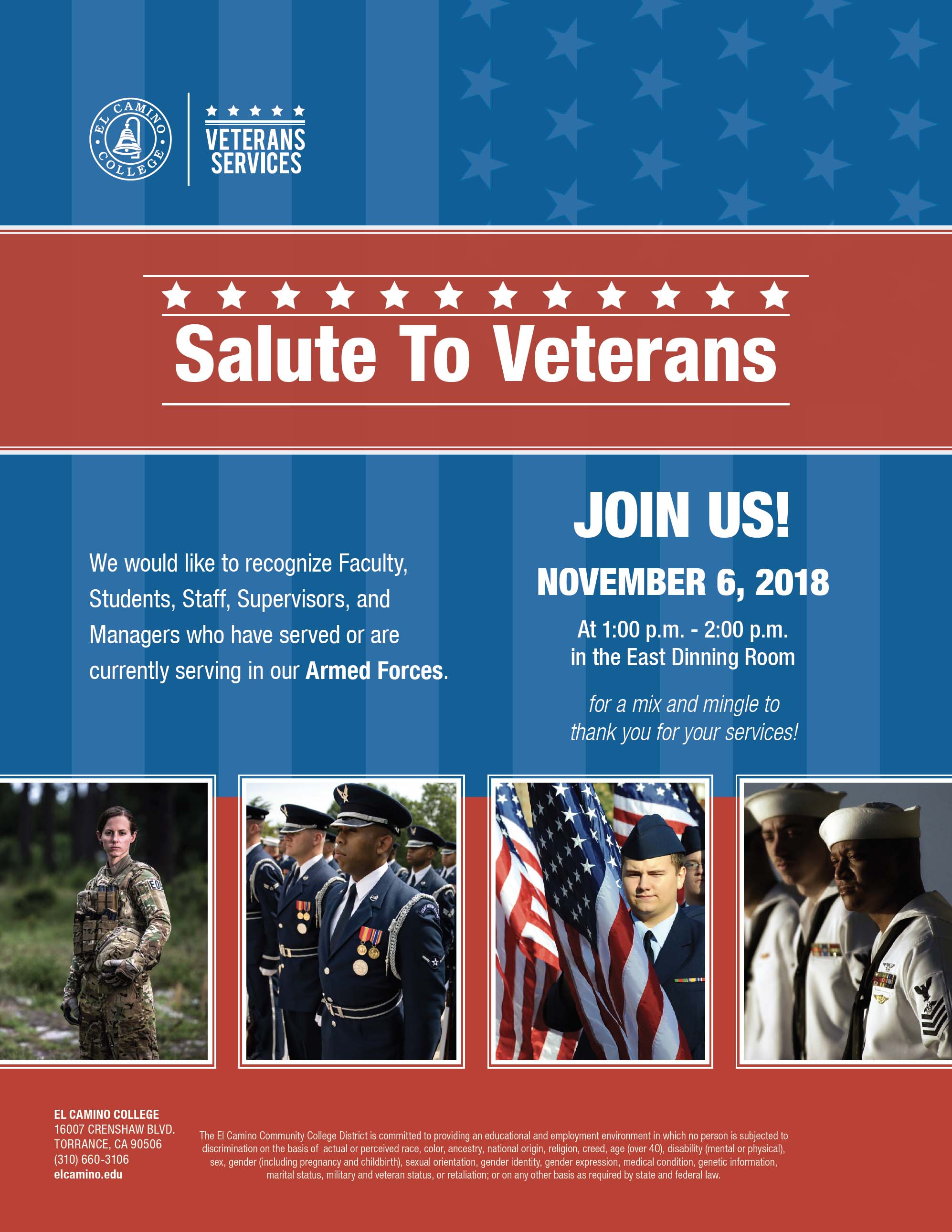 Salute to Veterans Fleyer