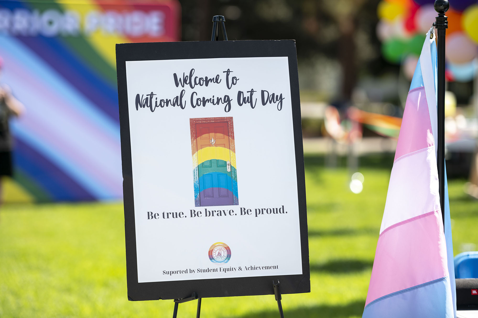 National Coming Out Day: Be true. Be brave. Be proud.