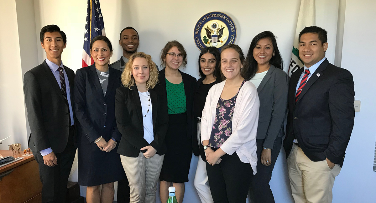 ECC Students Visit Congress Members