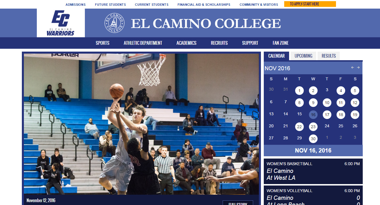 ECC Warriors Web