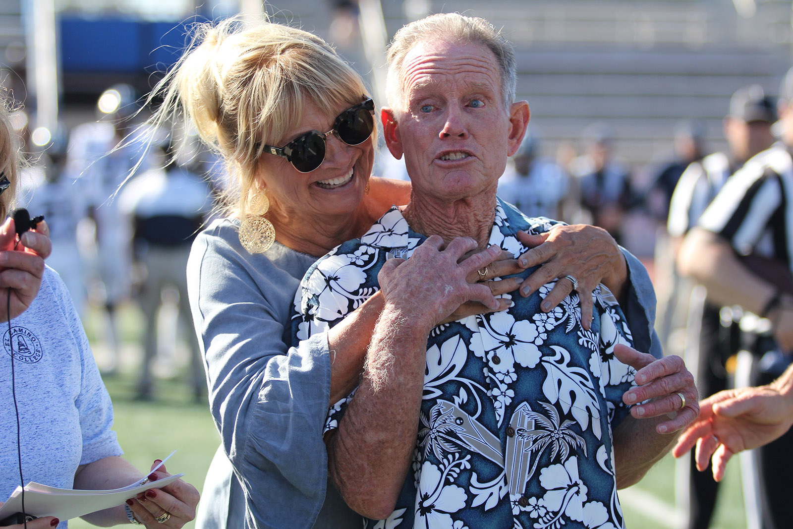 Featherstone Field Dedicated at Homecoming Football Game