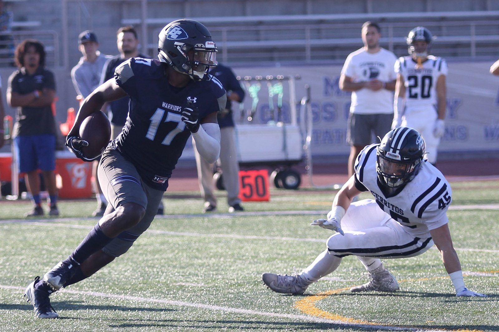 Featherstone Field Dedicated at Homecoming Football Game