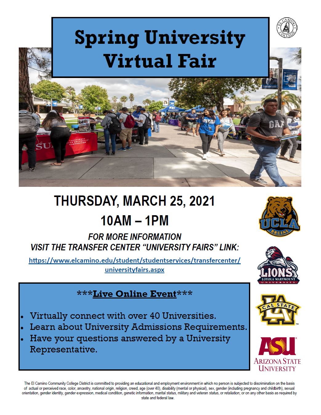 Virtual University Fair  