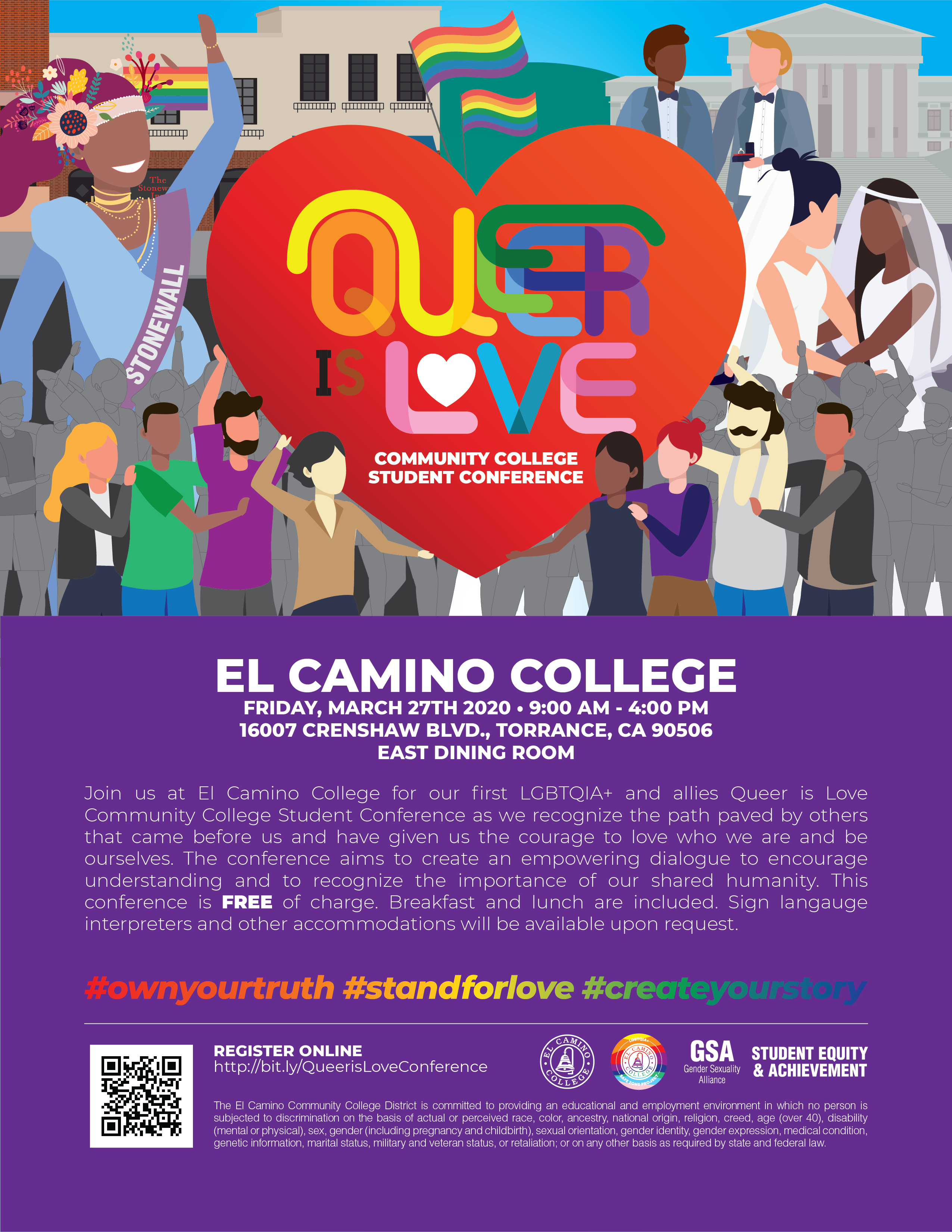 Queer Is Love Conference Flyer