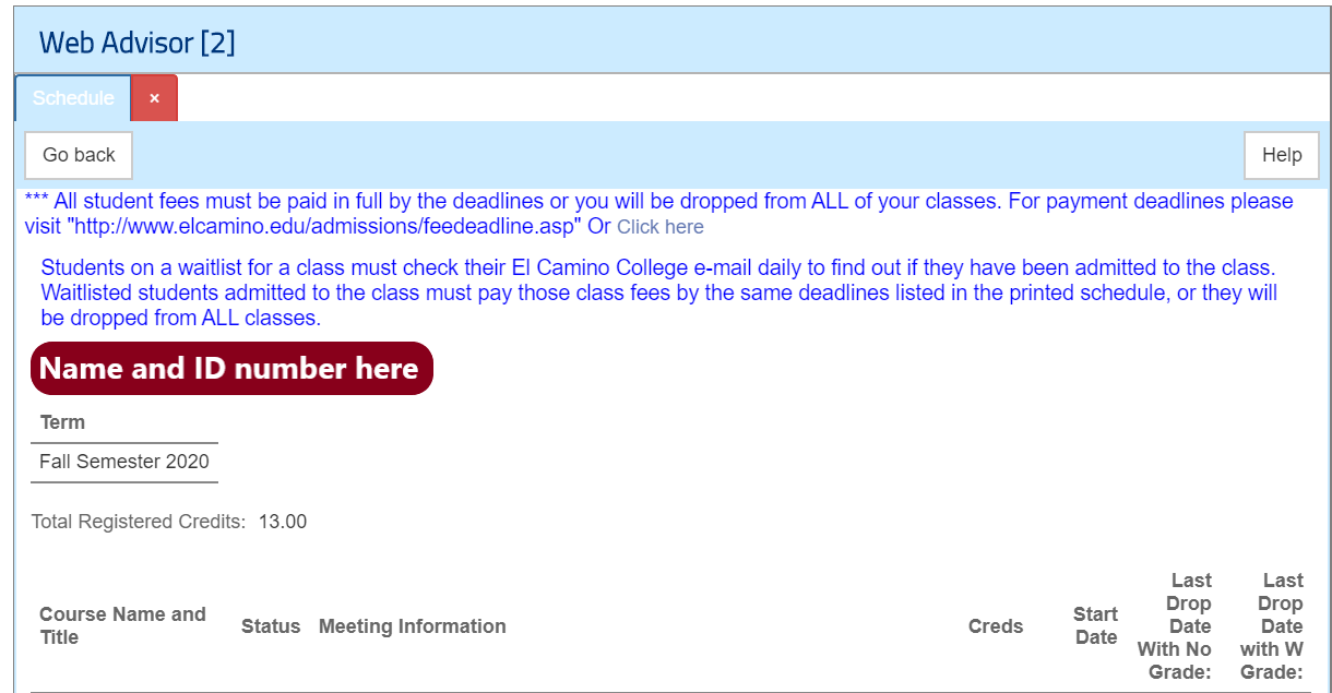 Find your Student ID Number
