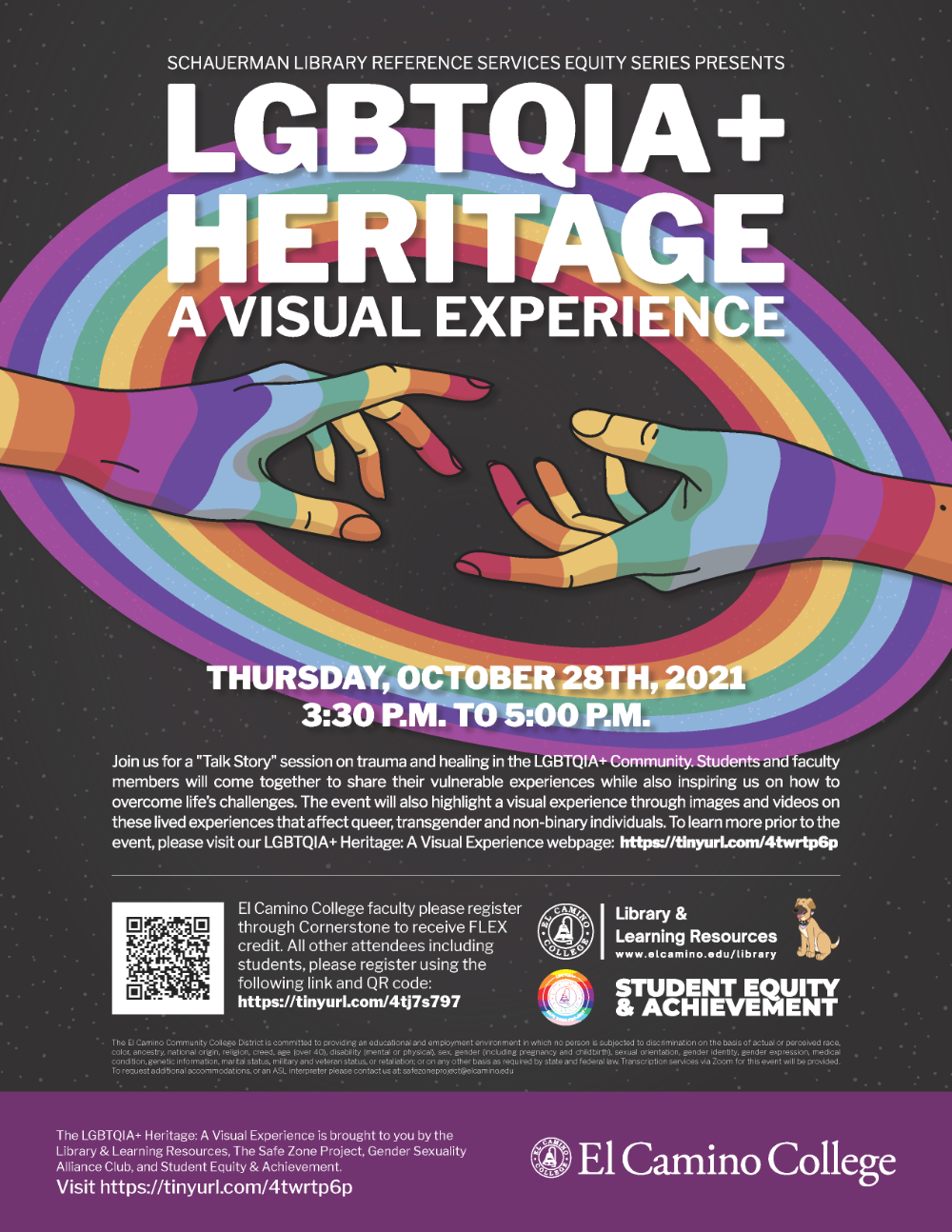 LGBTQIA+ Heritage Month Flyer
